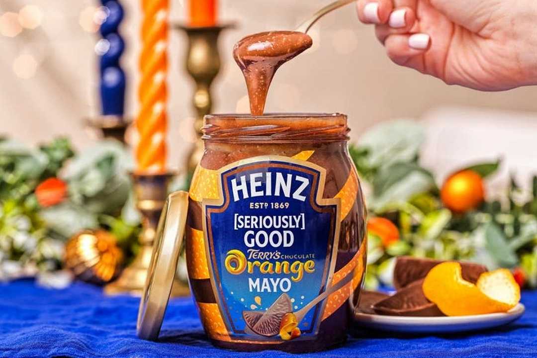Maionese alla cioccolata e arance, il nuovo prodotto nato dalla collaborazione tra Heinz e Terry’s