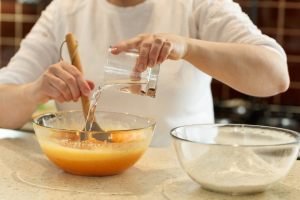 acqua aggiunta all'impasto