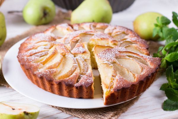 torta di pere