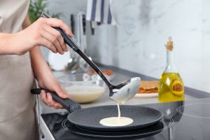 blinis versati in padella