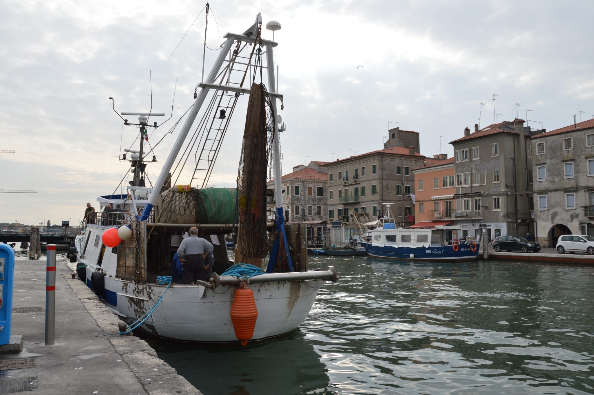Pesca di Chioggia; pescherecci