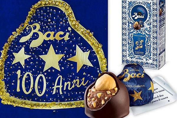 Baci Perugina festeggiano i 100 anni con una special edition by Dolce & Gabbana