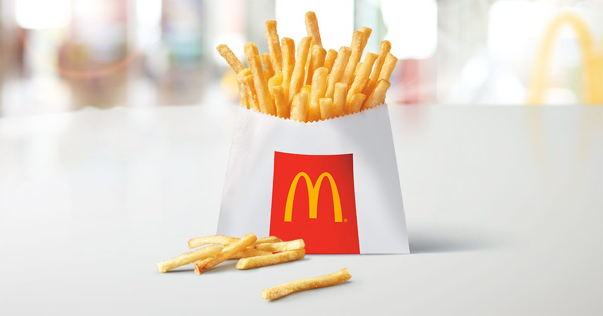 McDonald’s e le patatine fritte che non si trovano: ancora porzioni diminuite