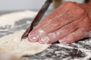 strisce di pasta frolla