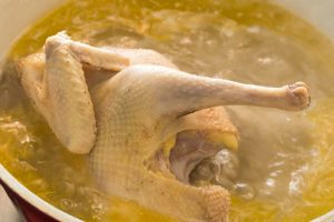 pollo a bollire