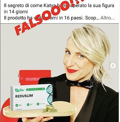 Prodotti dimagranti promossi da Katia Follesa: è tutta una grande bufala