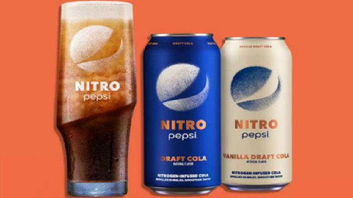 Pepsi lancia la nuova cola addizionata con azoto