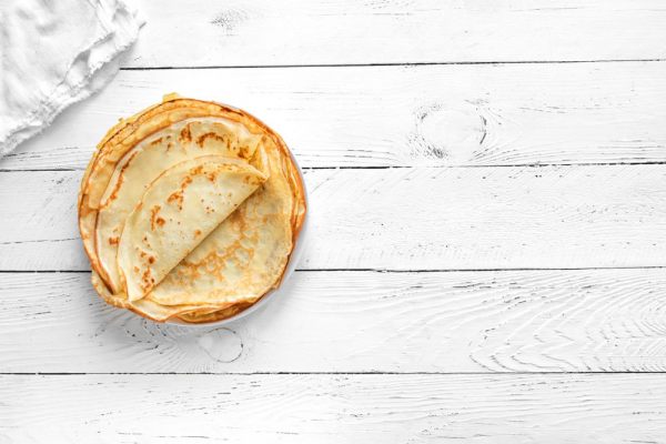 crepes su un piatto