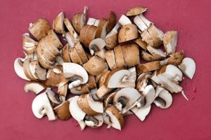 funghi affettati