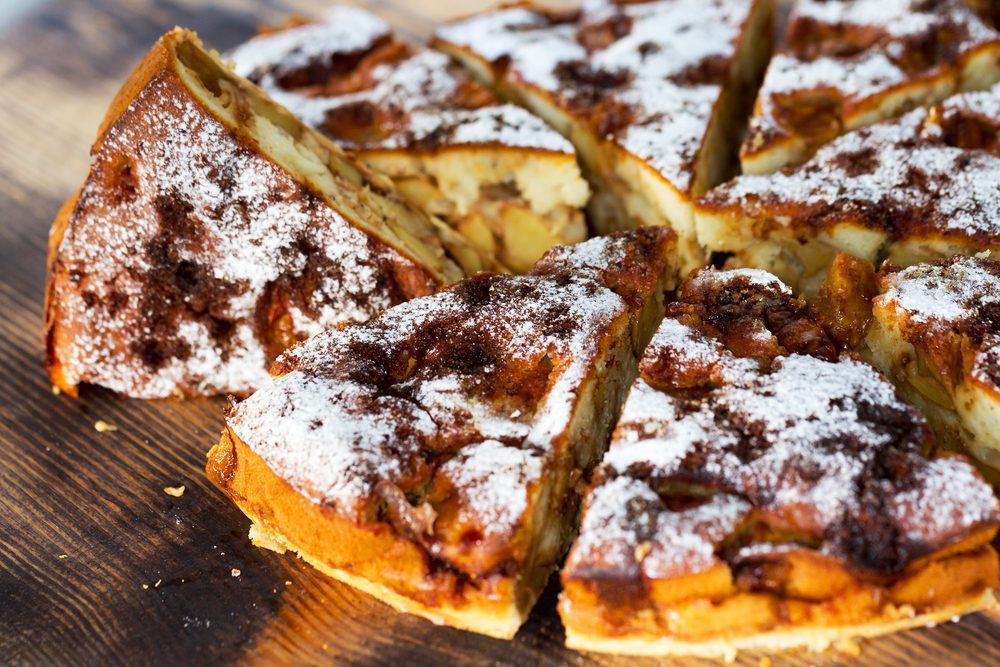 Torta mele e cioccolato