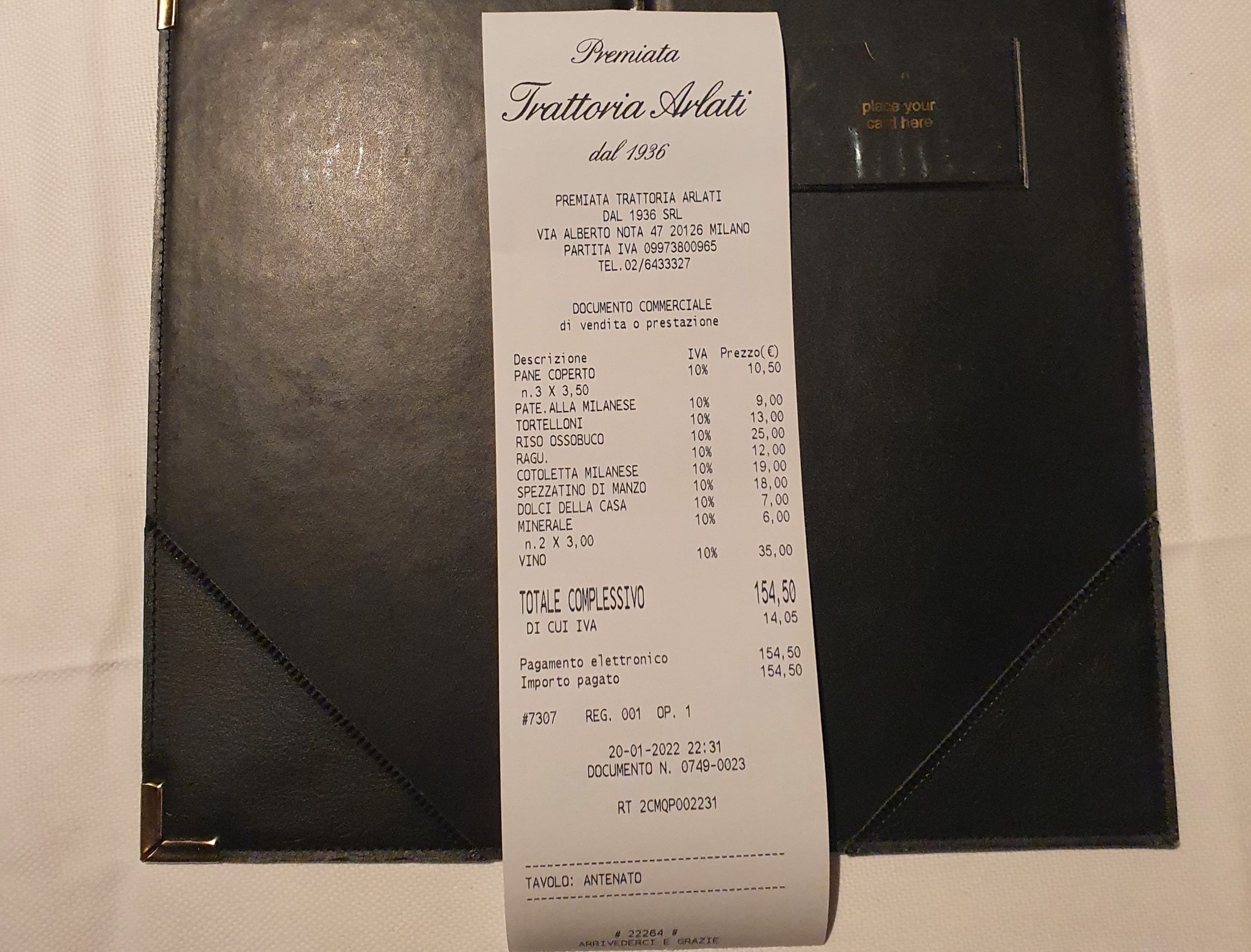 trattoria arlati milano