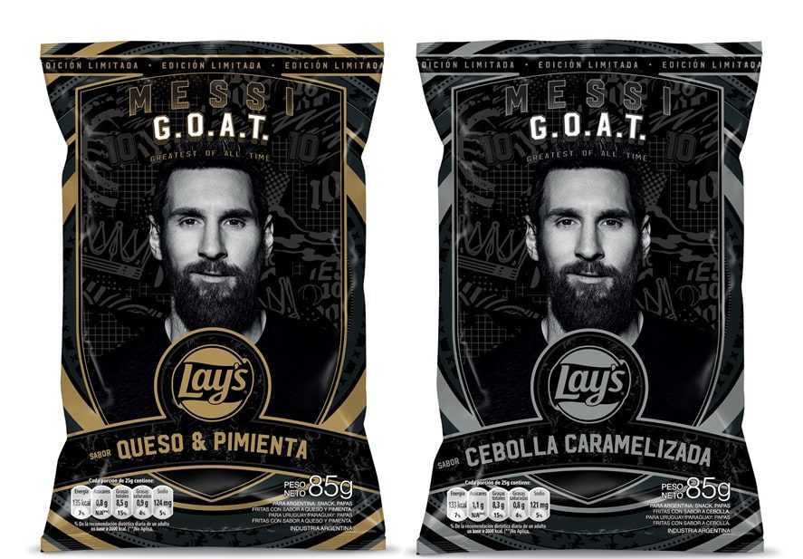 Lay’s e Leo Messi lanciano un nuovo pacchetto di patatine in edizione limitata