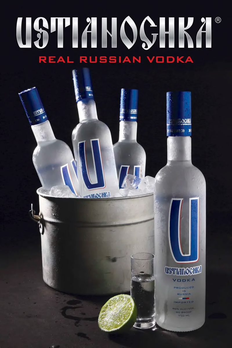 vodka russa Ustianochka
