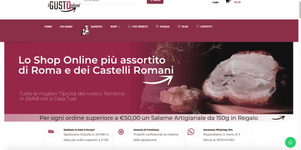Il gusto online