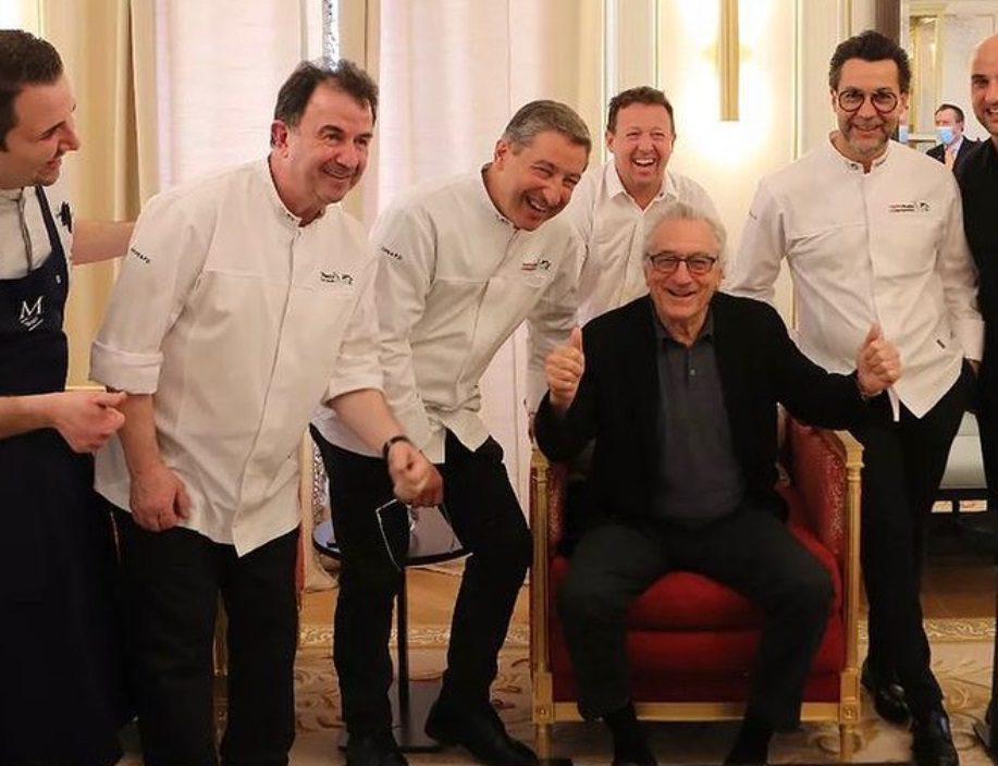 La cena più costosa del mondo? A Madrid, preparata da 5 top chef per Robert De Niro