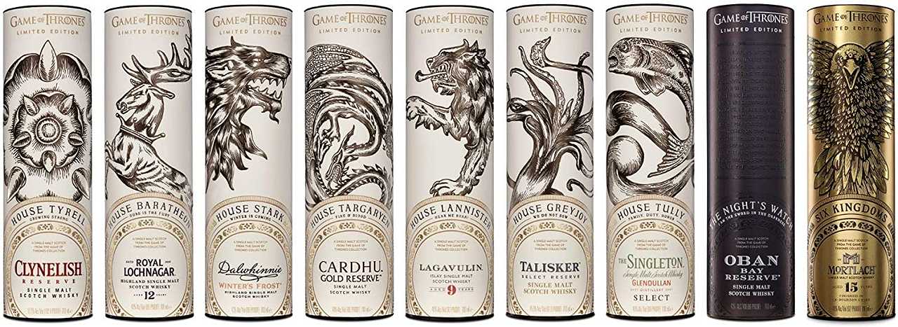 Whisky di Game of Thrones: l’offerta di primavera su Amazon