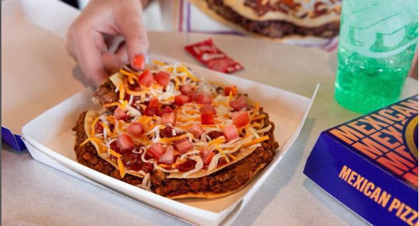 Taco bell, Mexican Pizza
