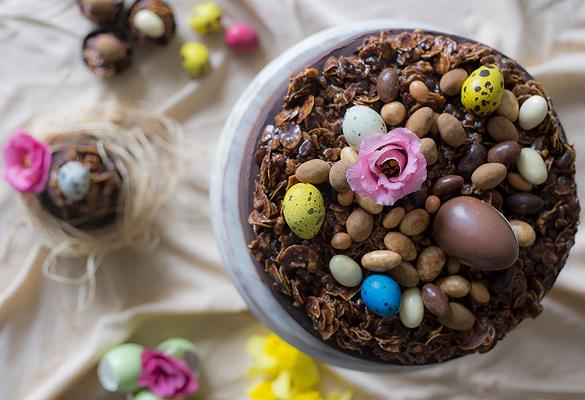 Torta di Pasqua al cioccolato