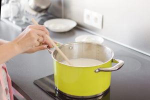 latte sul fuoco