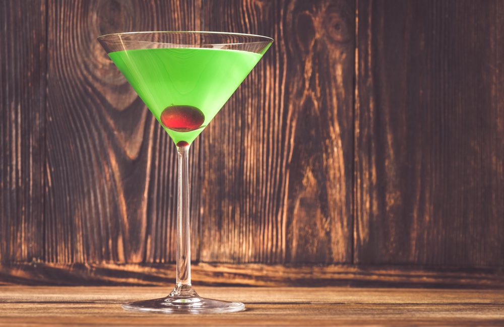 Japanese slipper cocktail