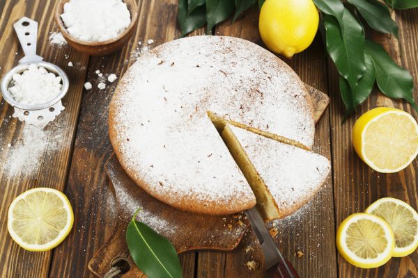torta al limone