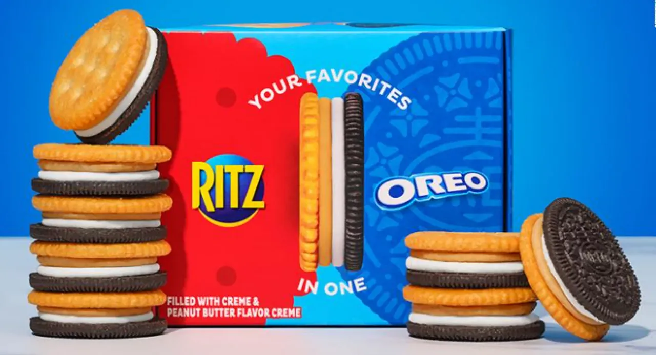 Oreo e Ritz insieme in una limited edition: metà biscotto, metà salatino