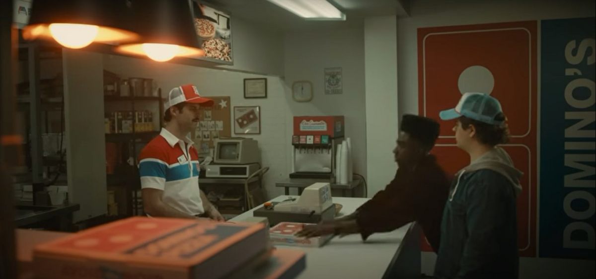 Domino's pizza - Stranger Things - Netflix