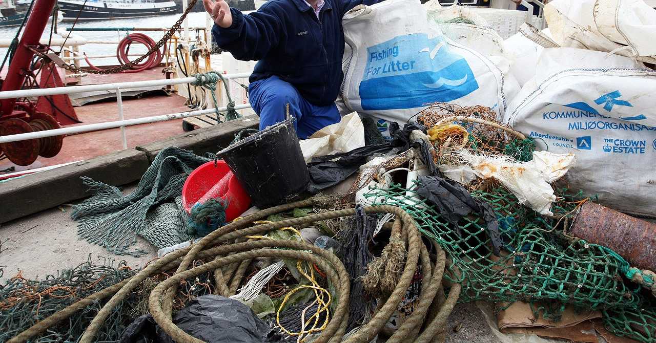 Pesca: è record per i pescatori del Belgio, raccolte 65 tonnellate di rifiuti