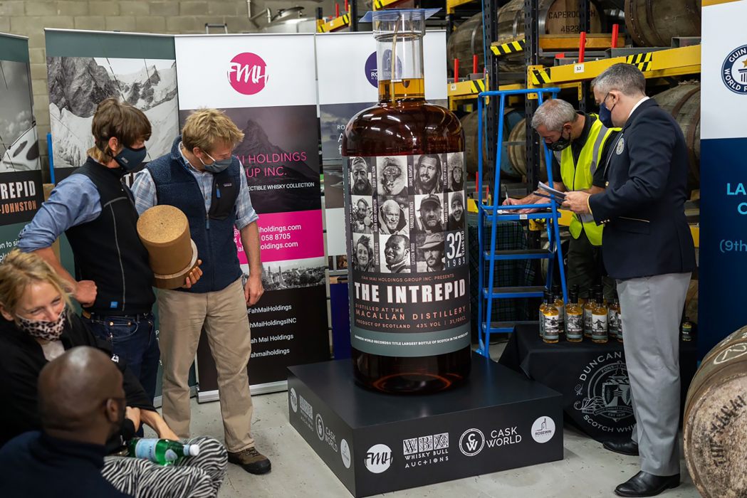 bottiglia whisky record