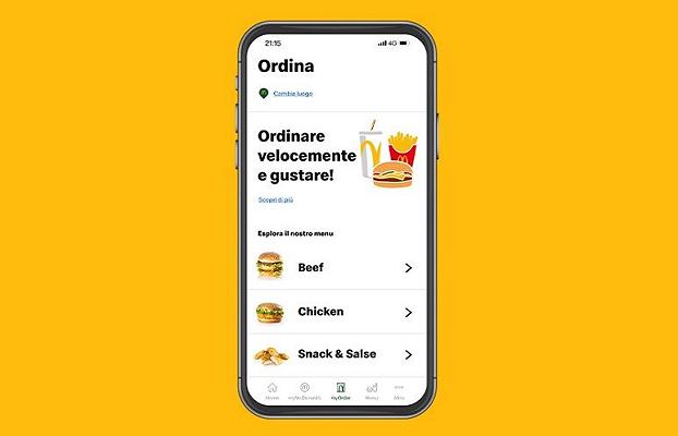 McDonald’s: in Italia debutta l’app che farà concorrenza ai servizi delivery