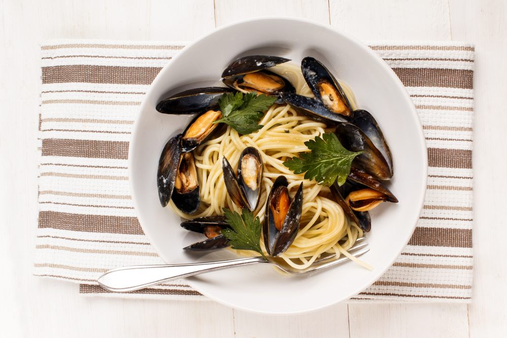 Spaghetti con le cozze