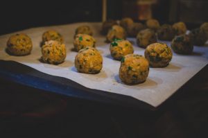 polpette di ceci in forno