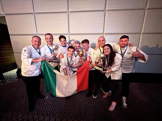 Cuochi, la Nazionale Italiana è campione del mondo (categoria Senior) ad Abu Dhabi