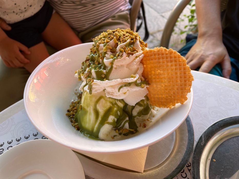 coppa pistacchio casa del gelato caorle