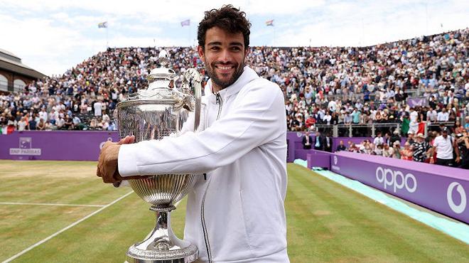 Matteo Berrettini ma davvero quella roba è il suo pranzo della vittoria_