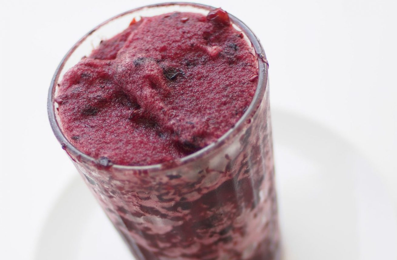 sorbetto frutti di bosco