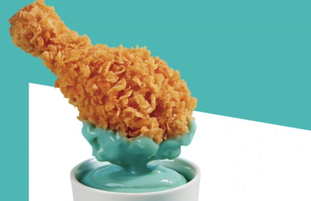 KFC: in Corea del Sud si inzuppano le ali di pollo nella salsa al cioccolato