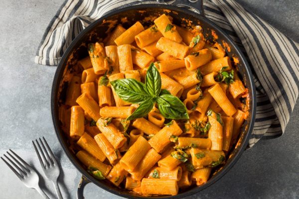 pasta ai peperoni in padella
