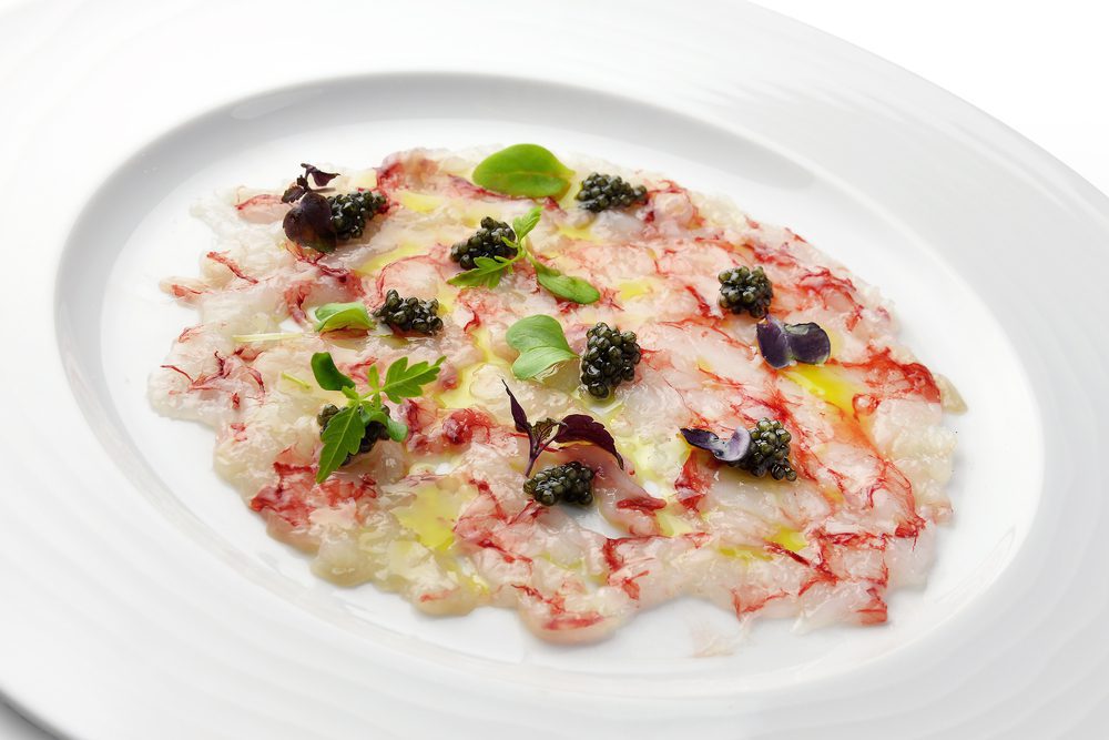 Crudo di gamberi