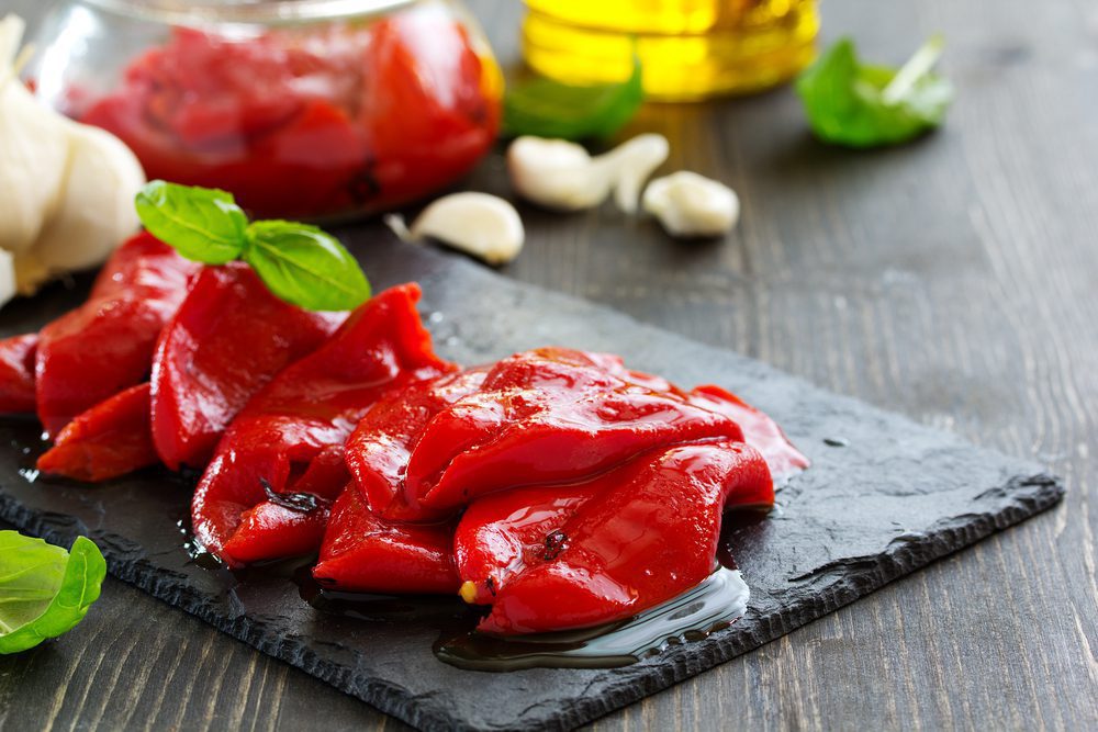 Peperoni arrostiti in friggitrice ad aria