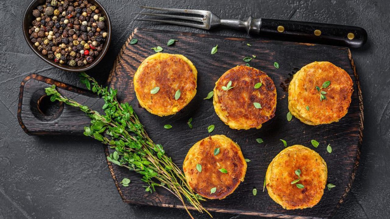 hamburger di farina di ceci