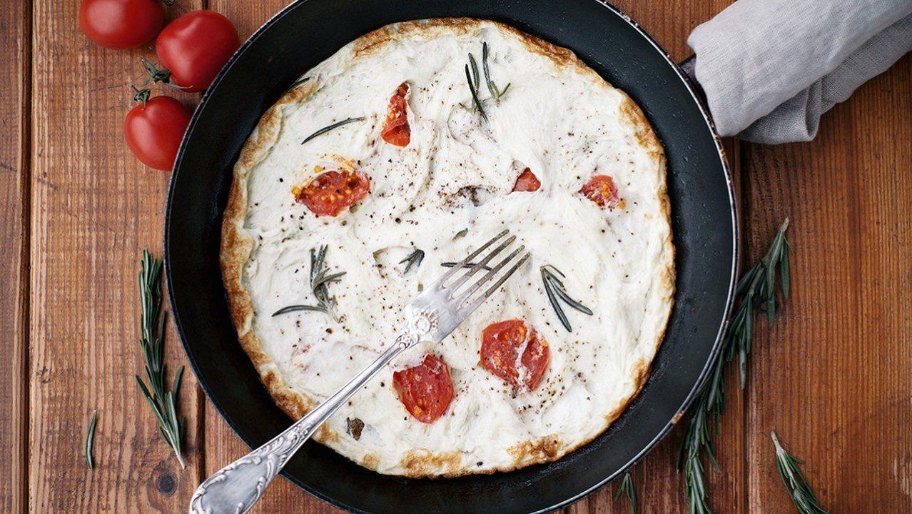 Omelette di albumi, la colazione proteica e senza grassi
