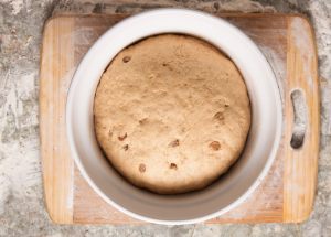 pane-con-uvetta-a-lievitare