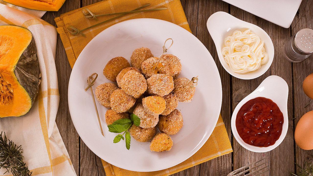 Crocchette di zucca e ricotta, un secondo vegetariano con una consistenza perfetta