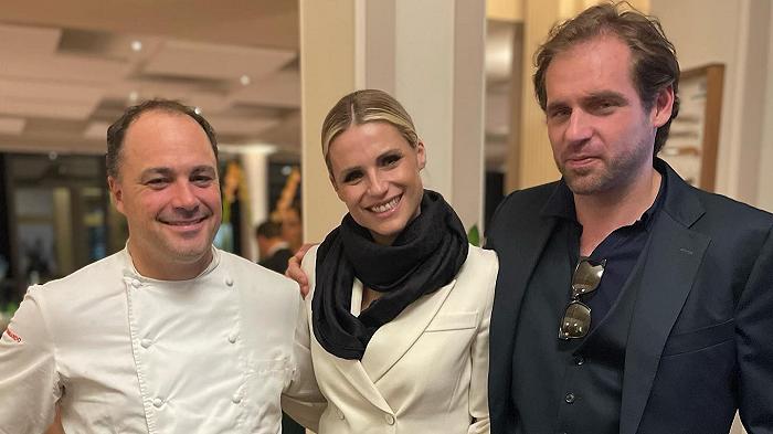 Michelle Hunziker e Tomaso Trussardi insieme a La Ciau del Tornavento (prima che Signorini ufficializzasse)