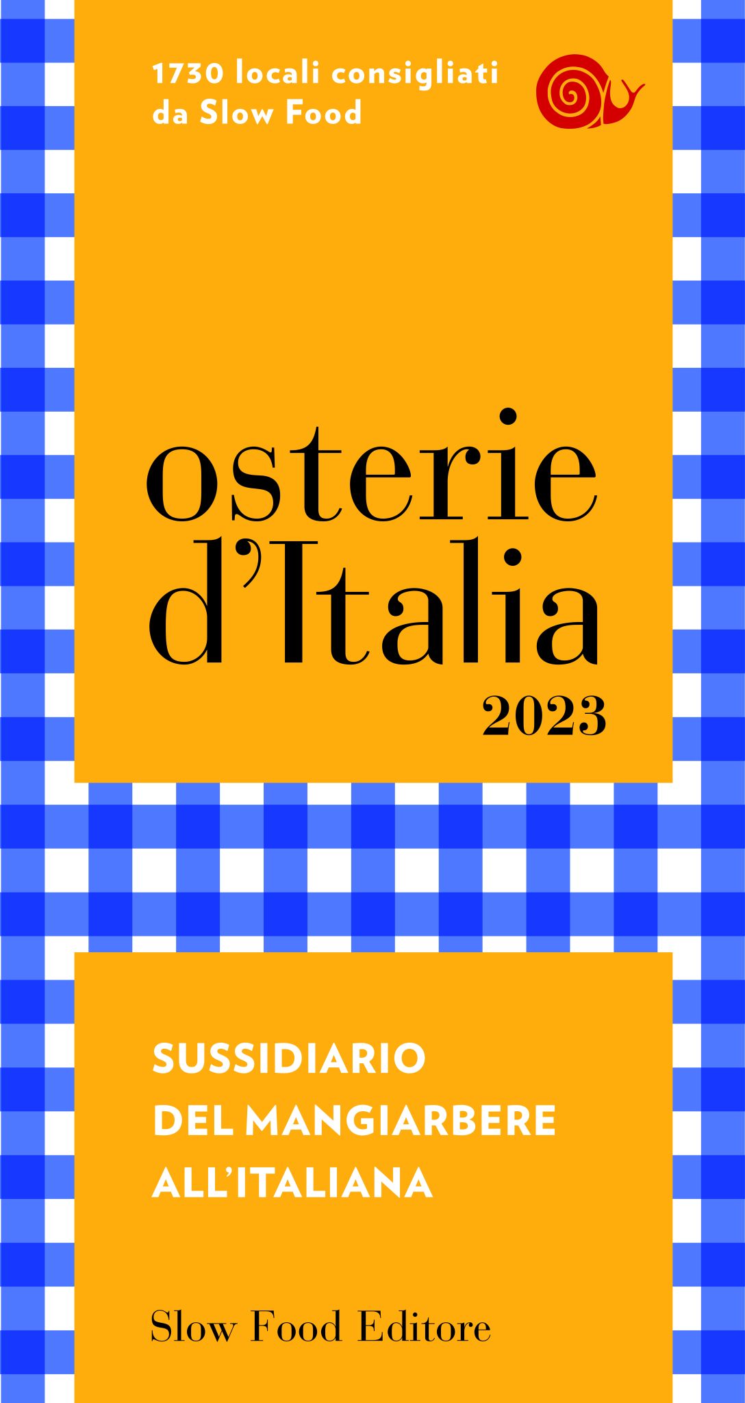 copertina osterie d'italia 2023