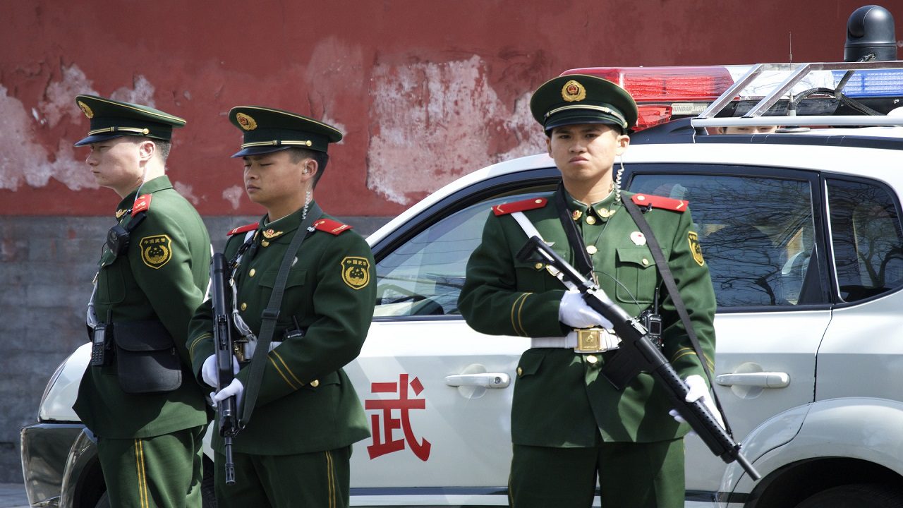 Pechino polizia