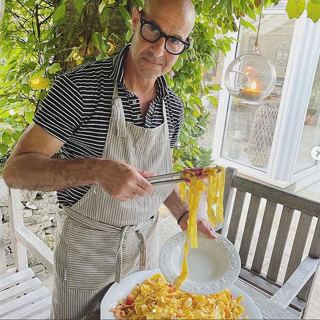 stanley-tucci-tagliatelle seaeching for italy