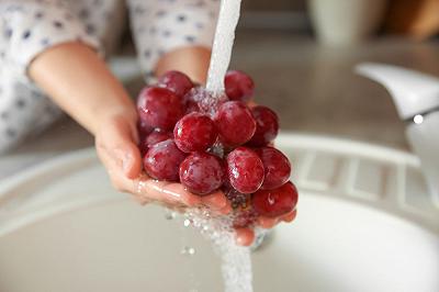 Lavate l'uva