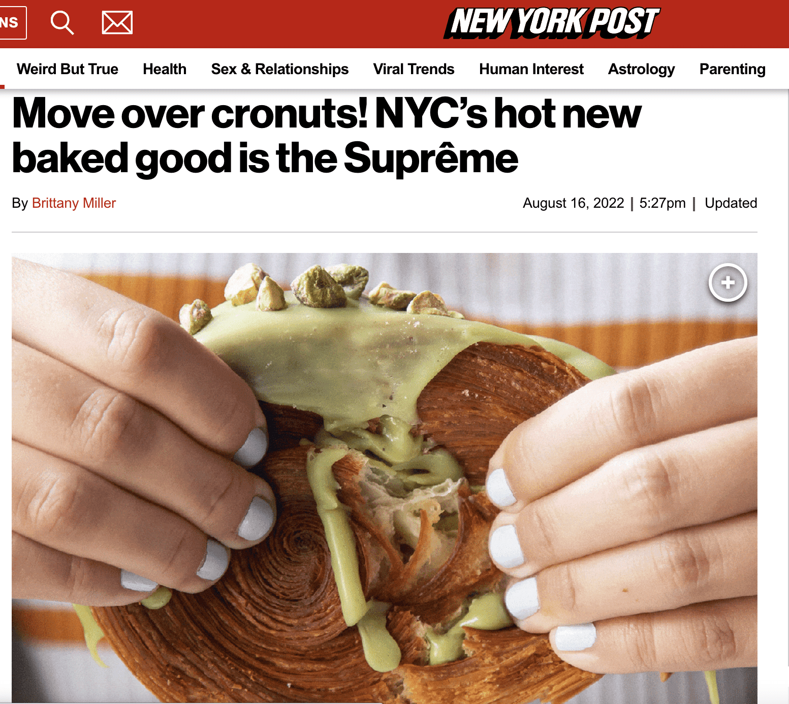 new york post supreme croissant 